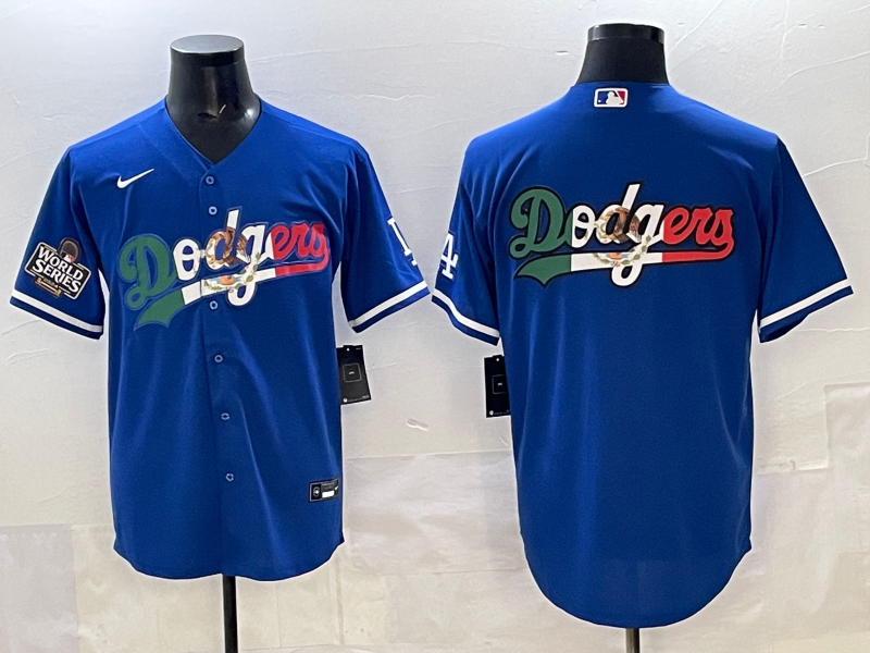 Men Los Angeles Dodgers blank blue Nike 2025 MLB All Star Jersey 018->los angeles dodgers->MLB Jersey